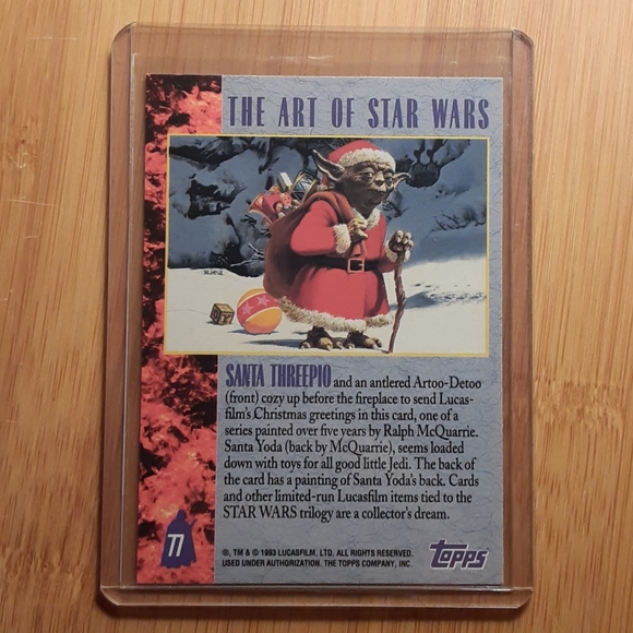 Vintag Star Wars R2D2 as Reindeer & C3PO as Santa - Picture 2 of 2